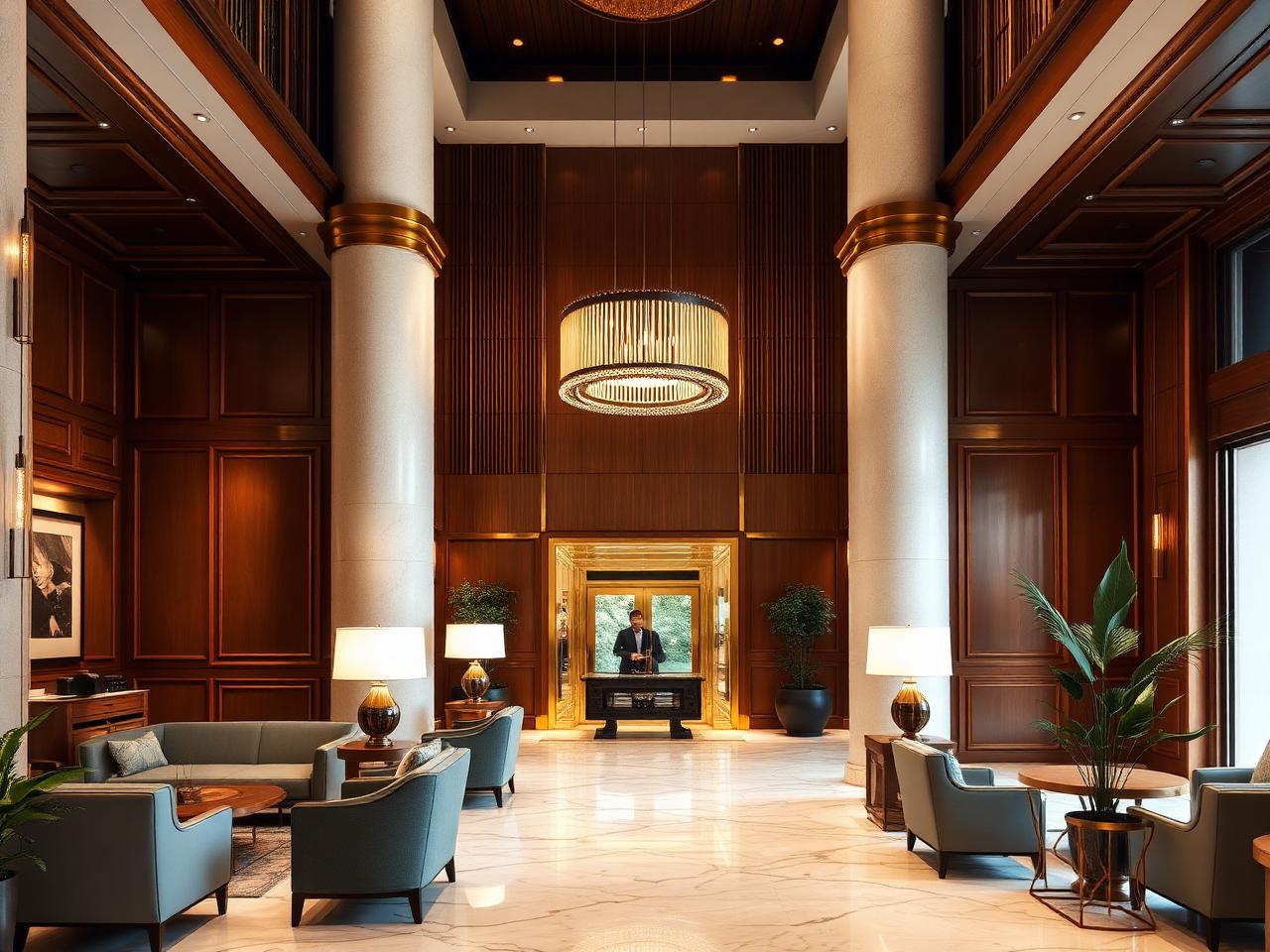 Lobby do Hotel Dutra